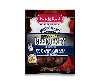 Sweet Baby Ray's Peppered Beef Jerky, 2.85 Oz.
