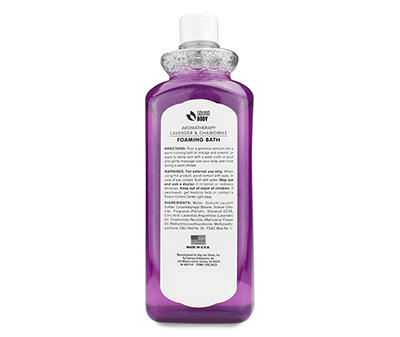 Aromatherapy Lavender & Chamomile Stress Relief Foaming Bath, 40 Oz.