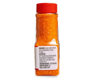Sprinkles Orange Sanding Sugar, 2.25 Oz.