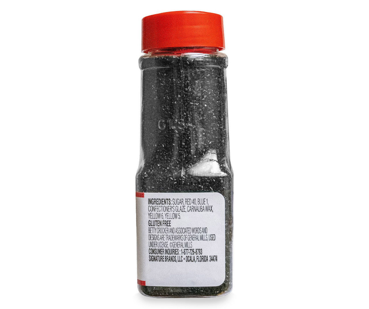 Sprinkles Black Snading Sugar, 2.25 Oz.