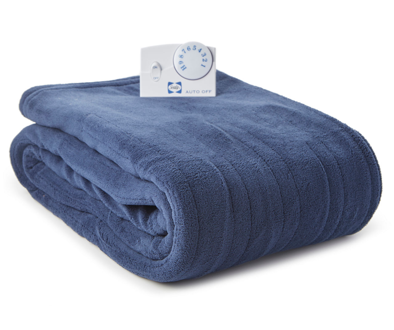 Biddeford Navy Microplush Twin Electric Blanket Big Lots