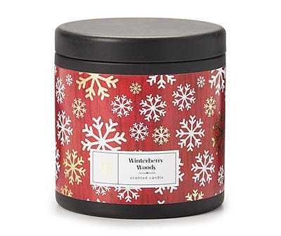 Winterberry Woods Snowy Tin Candle, 12 Oz.