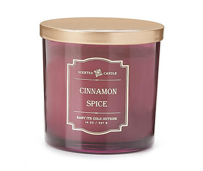 Red Cinnamon Spice Jar Candle, 14 Oz.