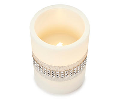 FC 3X4 BLING LED CANDLE W/TIMER