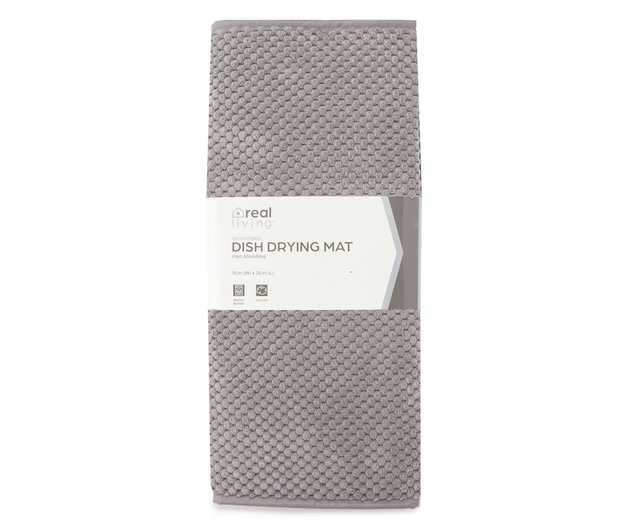 Real Living Gray Dish Drying Mat Big Lots