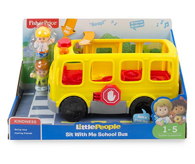 Little People Sit With Me School Bus Play Set