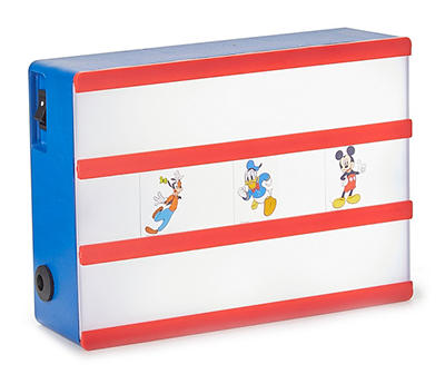 Blue & Red Mickey Mouse 85-Piece Mini Letter Light Box Set