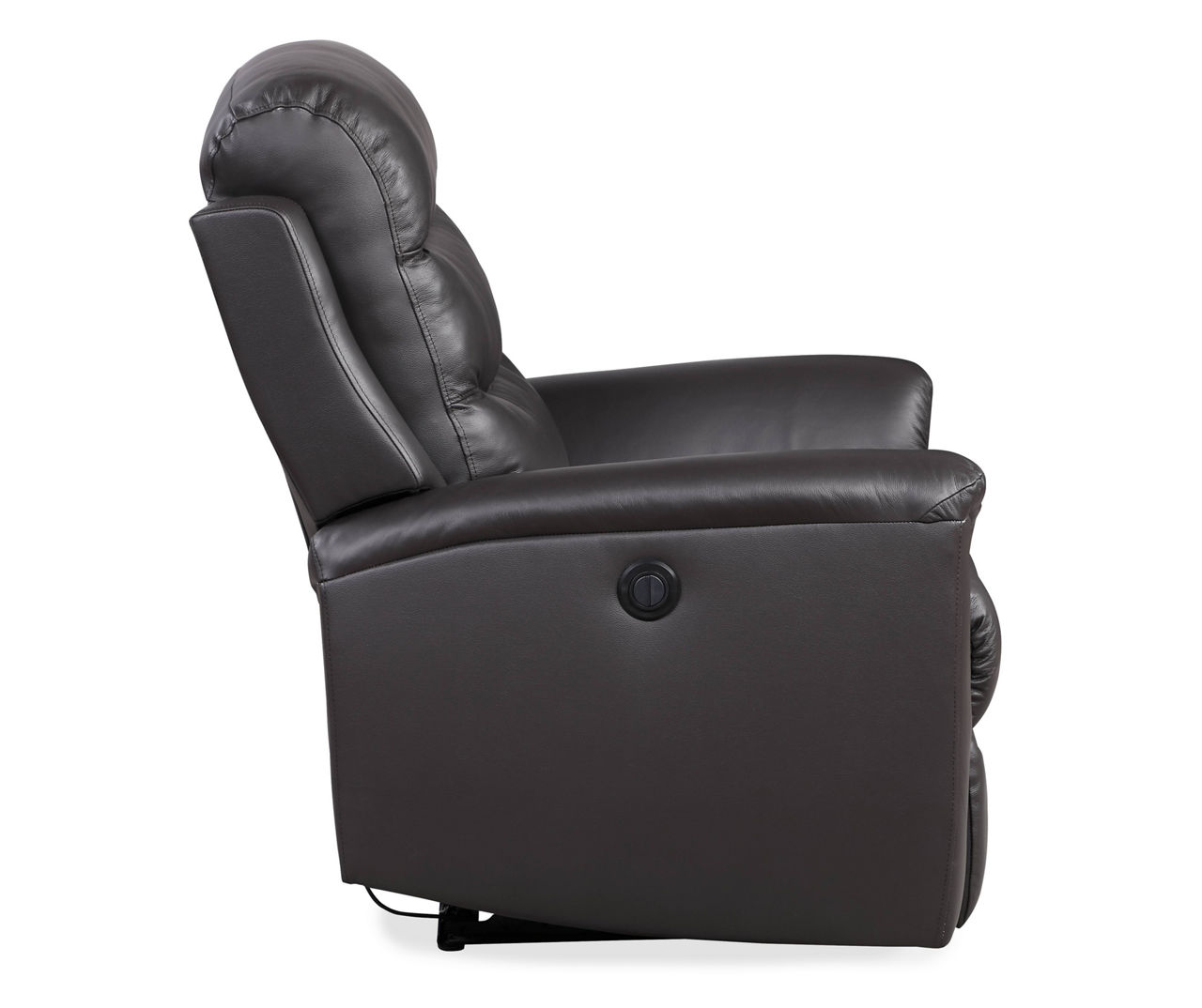 Acme Ava Brown Leather Match Power Recliner | Big Lots