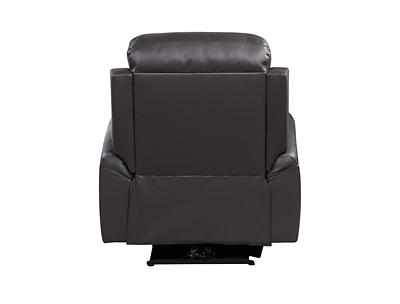 Acme Ava Brown Leather Match Power Recliner | Big Lots