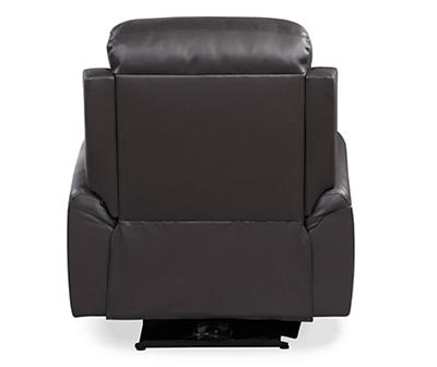 Acme Ava Brown Leather Match Power Recliner | Big Lots