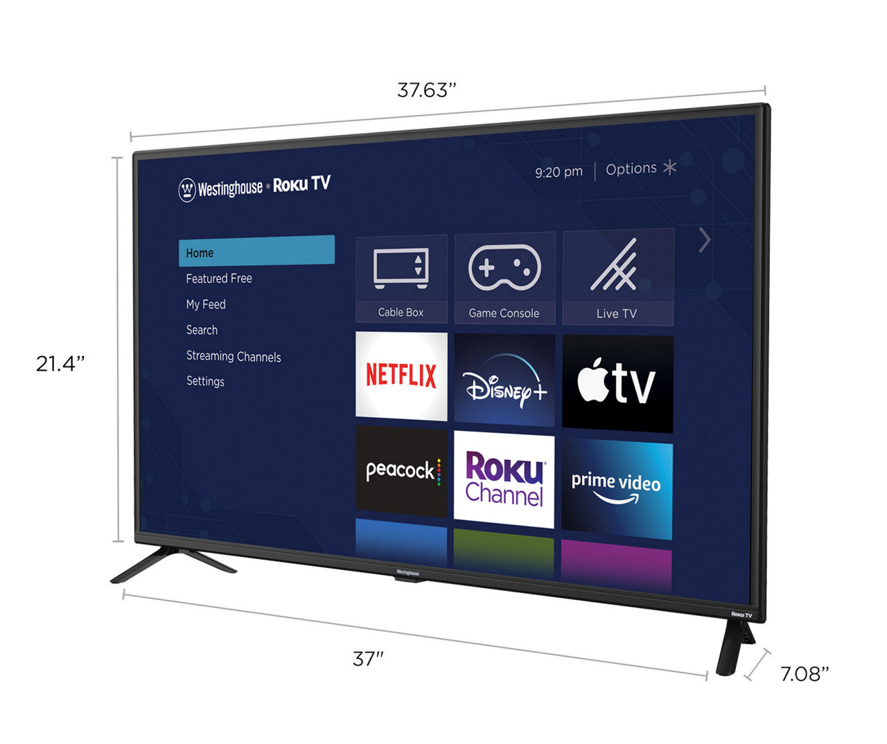  Westinghouse Televisión de 24 pulgadas, televisor LED