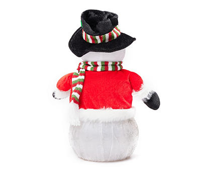 14" Musical & Light-Up Snowman Plush