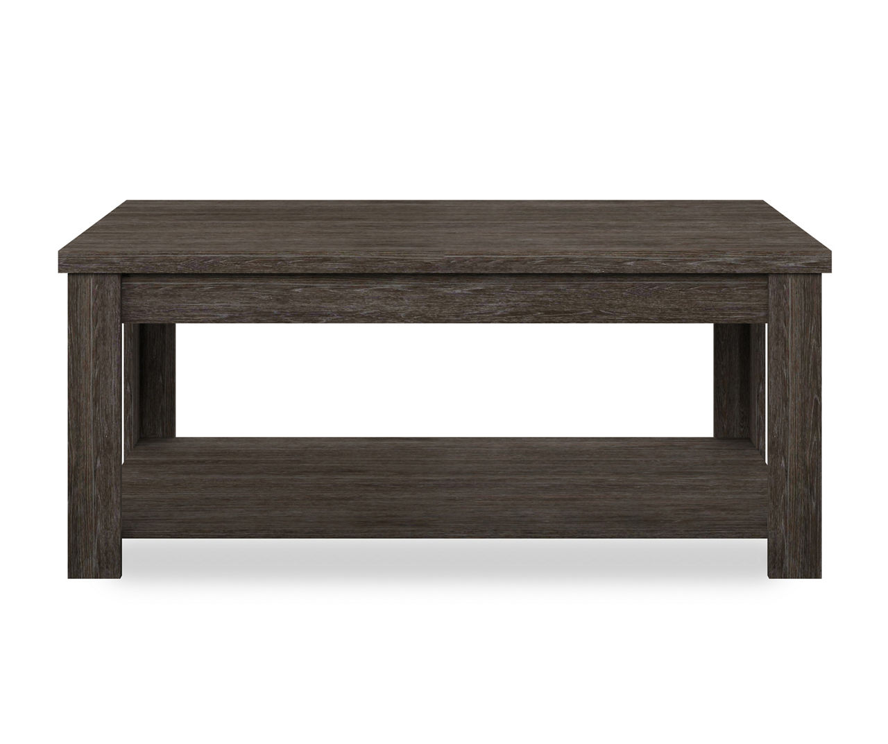 Espresso Weathered Oak Coffee Table Big Lots