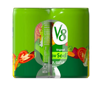 Low Sodium Vegetable Juice Cans, 8-Pack
