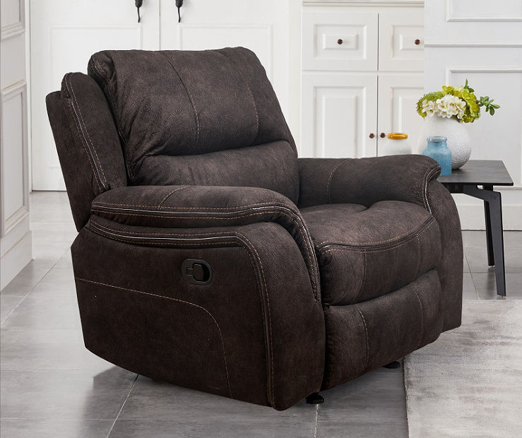 Kasan store grey recliner