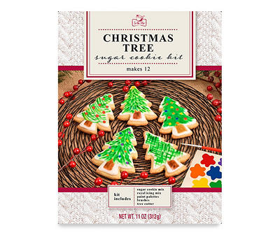 Christmas Tree Sugar Cookie Kit, 11 Oz.