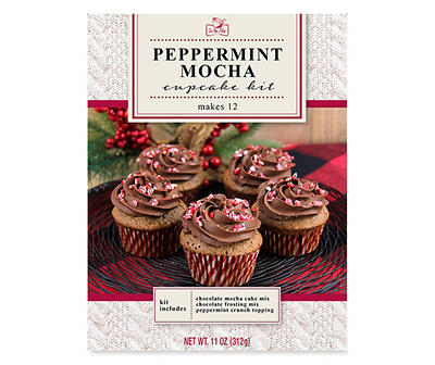 Peppermint Mocha Cupcake Kit, 11 Oz.