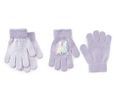 Purple Elsa & Anna Gloves, 2-Pack