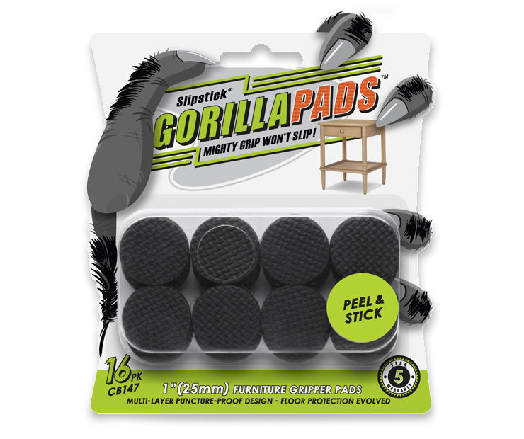 As Is Slipstick Gorilla Pads 68 pc Furniture Sliders 