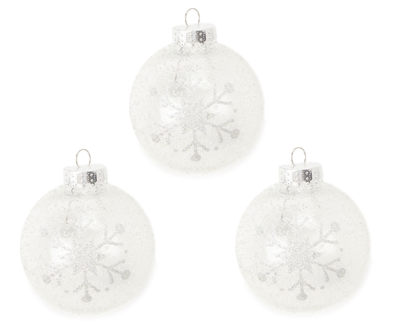 Small Snowflake Ornaments - Set/6