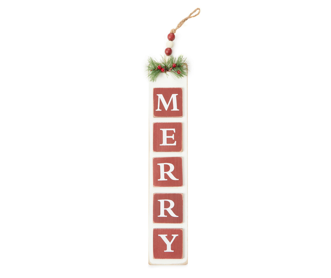"Merry" Vertical Hanging Wall Decor
