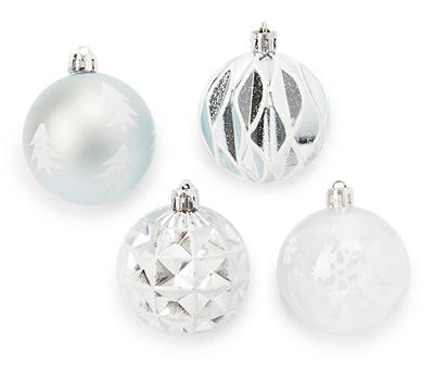 Blue & Silver 24-Piece Polar Ornaments Set