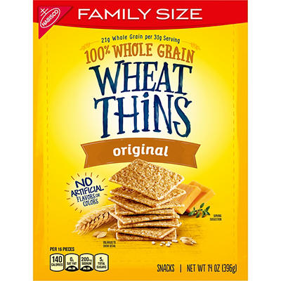 Original Wheat Thins, 14 Oz.