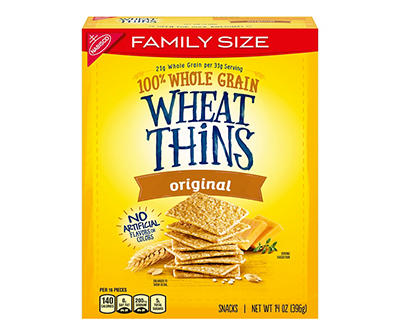 Original Wheat Thins, 14 Oz.