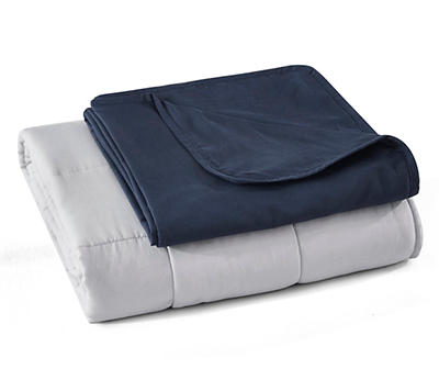 BHB WEIGHTED BLANKET COOLING NAVY