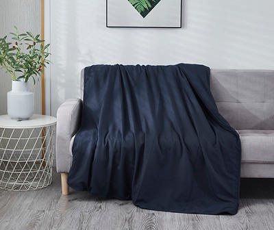 BHB WEIGHTED BLANKET COOLING NAVY