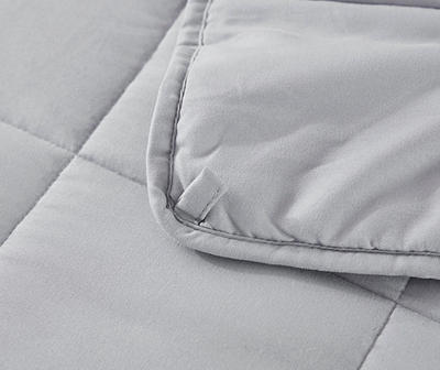 BHB WEIGHTED BLANKET SHERPA GREY