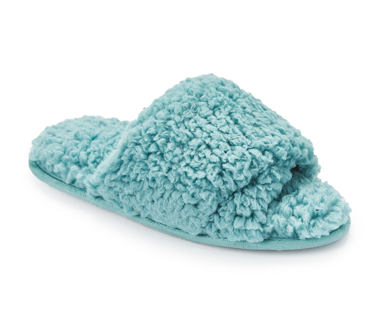 Women's X-Large Teal X-Band Sherpa Slippers