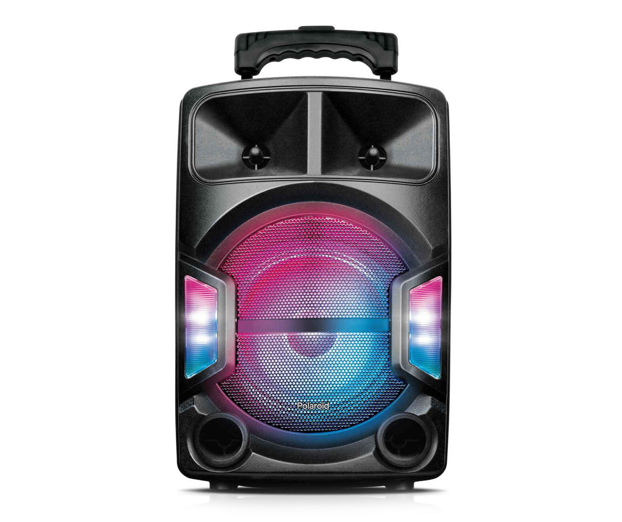 Polaroid portable wireless speaker with hot sale reactive leds