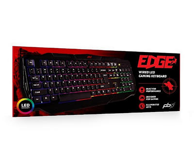 PBX Edge Wired LED Gaming Keyboard