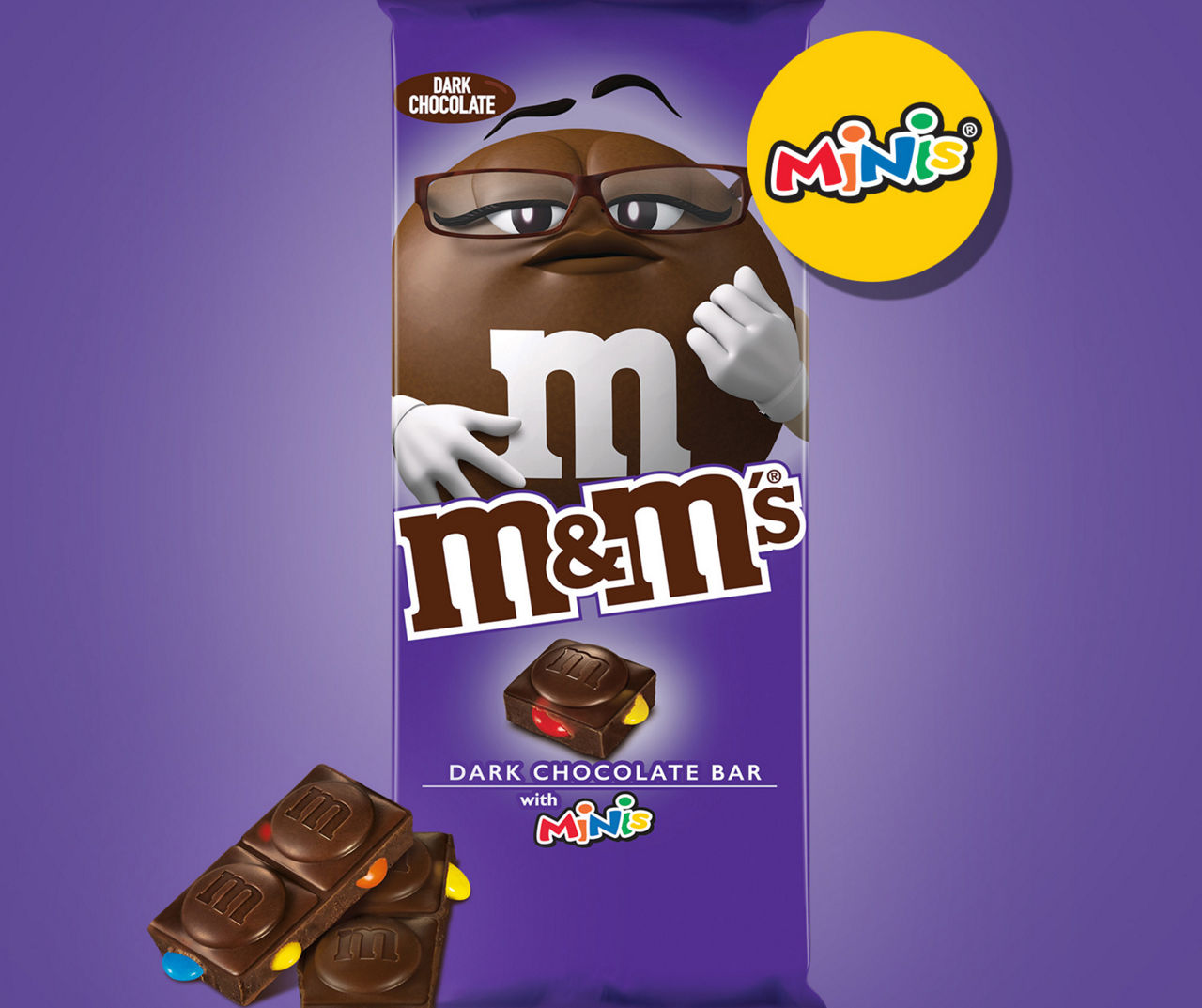 Dark Chocolate M&M'S, 9.4oz | M&M'S