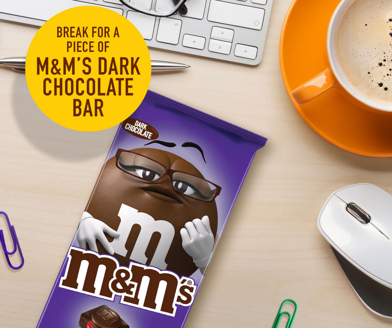 M&M's® Dark Chocolate Bar with Minis, 4 oz - City Market