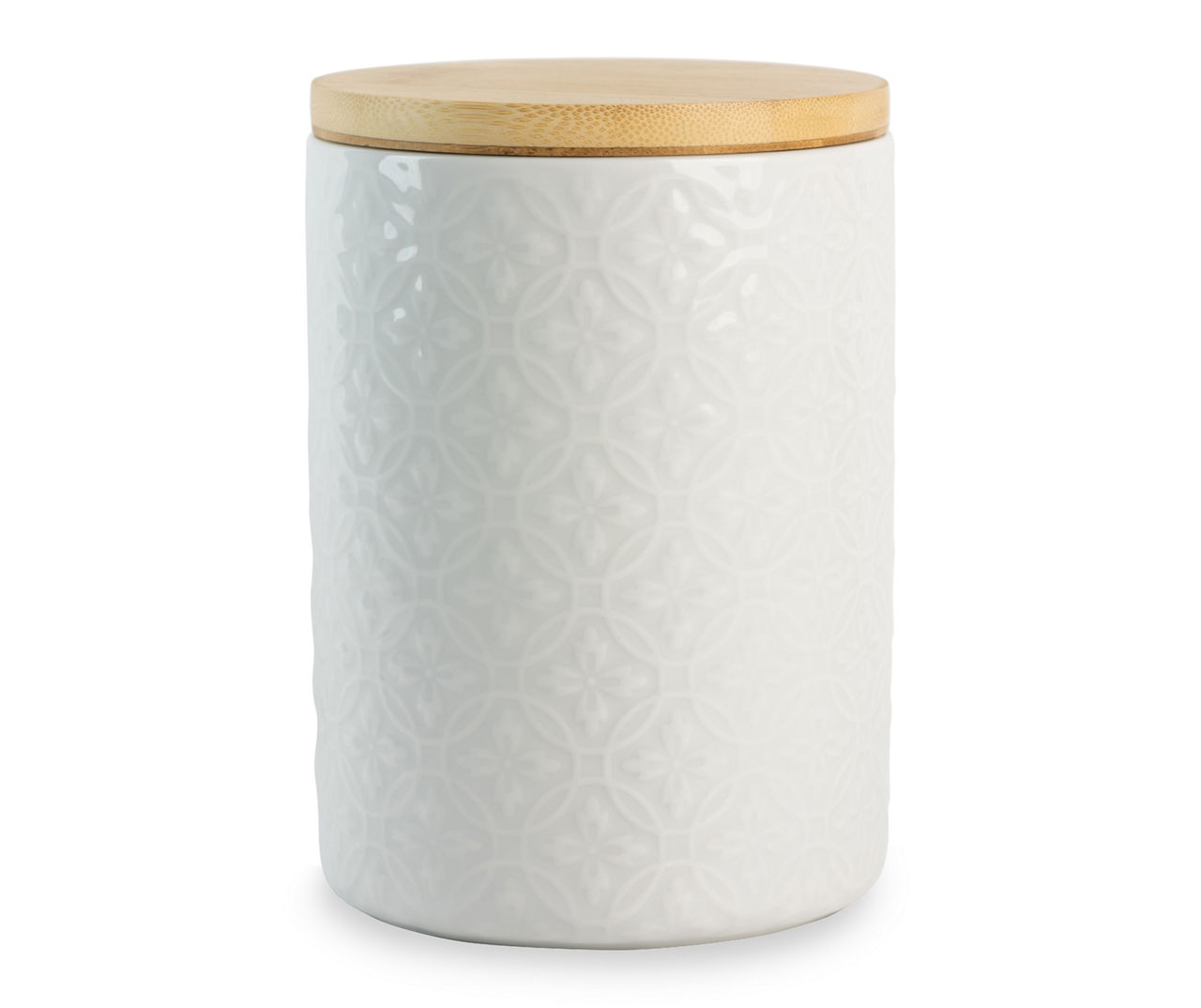 Brampton Stoneware Extra Large Canister, White