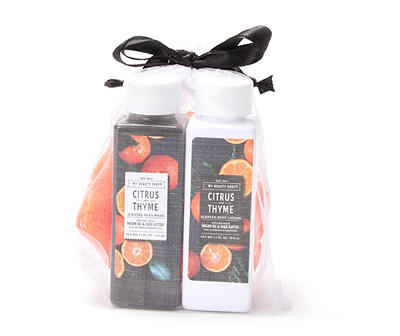 Citrus & Thyme 3-Piece Scented Body Care Set