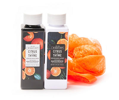 Citrus & Thyme 3-Piece Scented Body Care Set