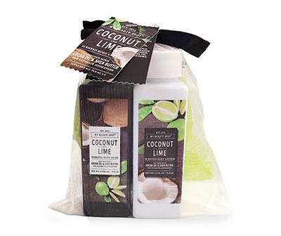 Coconut Lime 3-Piece Scented Body Care Set