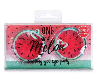 Watermelon Cooling Eye Pads, 2-Pack
