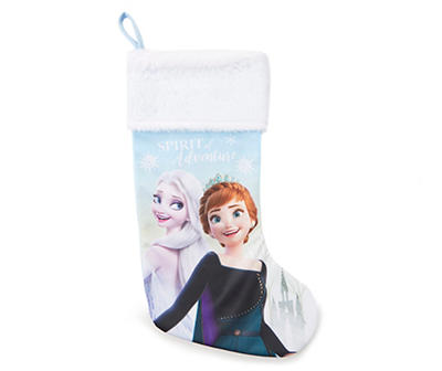 "Spirit of Adventure" Elsa & Anna Jersey Stocking