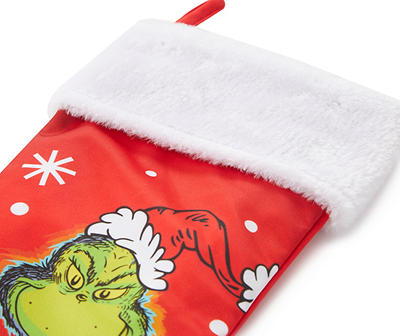 The Grinch Jersey Stocking