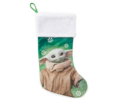 Baby Yoda Star Wars The Mandalorian Stocking  The Child Christmas Ornaments Blue 