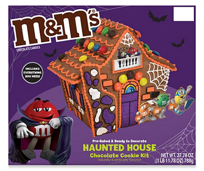 M&M's Haunted House Chocolate Cookie Kit, 27.78 Oz.