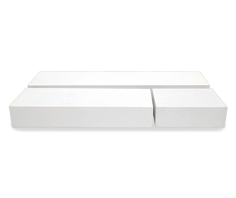 Real Living White 3-Piece Floating Wall Shelf Set - Big Lots