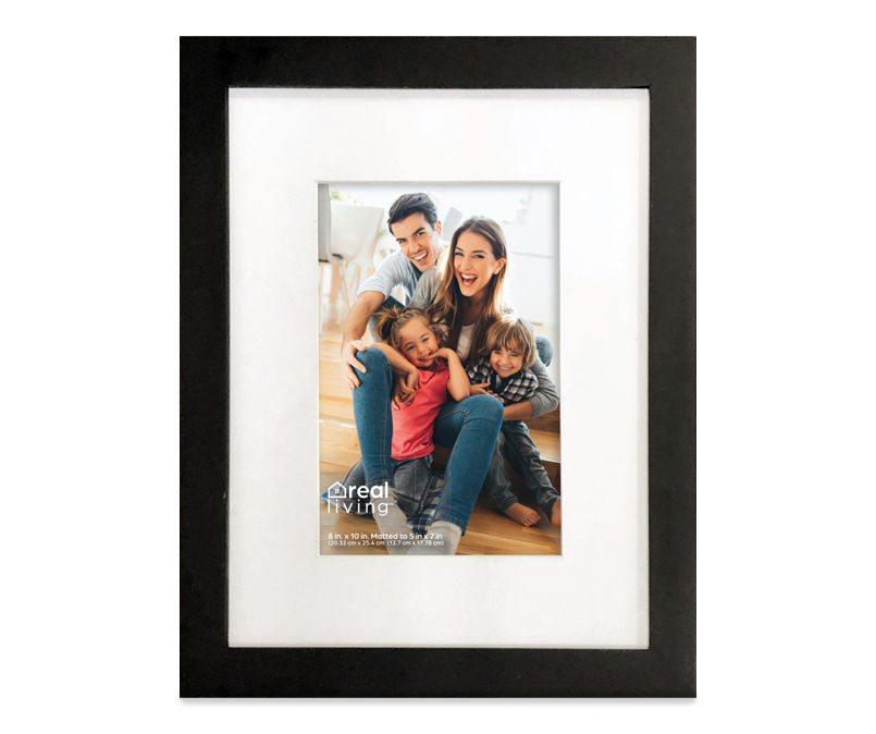 Pick & Mix 8x10 Matted to 5x7 Air Float Linear Wall Frame, White