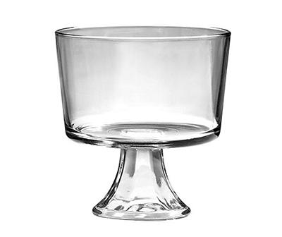 Clear Glass Trifle Bowl, 104 Oz.