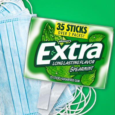 Spearmint Sugar-Free Gum, 35-Sticks
