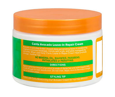 Avocado Hydrating Repair Leave-in Conditioner Cream, 12 Oz.